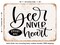 DECORATIVE METAL SIGN - Beer Never Broke My Heart - Vintage Rusty Look